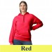 GISF500 SOFTSTYLE MIDWEIGHT FLEECE ADULT HOODIE kapucnis pulóver red